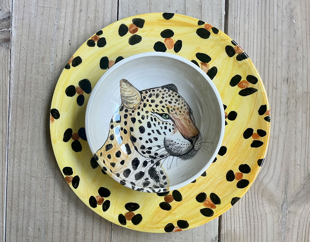 Leopardo – Vajillasbynuriablanco