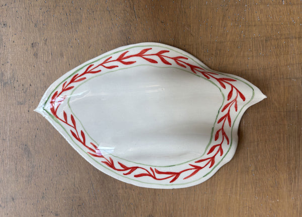 Pañuelo Hojas Rojas